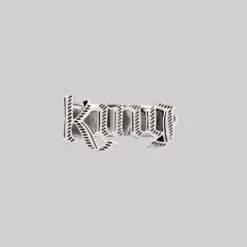 End Of Line Rings King Word Ring - Silver
