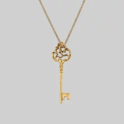 CLASSICS VERONA. Skeleton Key Necklace - Gold Necklaces & Chains