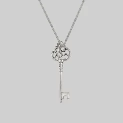 CLASSICS VERONA. Skeleton Key Necklace - Silver