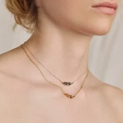 End Of Line Necklaces & Chains IMPERIAL. Ornate Flourish Collar - Gold