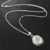 CLASSICS TILL DEATH. Promise Medallion Pendant Necklace