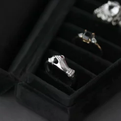 CLASSICS The Black Velvet Coffin Ring Case