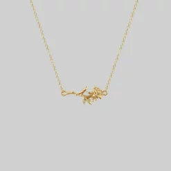 CLASSICS AMOR. Rose Stem Necklace - Gold