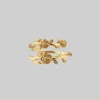 CLASSICS DAMASK. Rose Foliage Wrap Ring - Gold