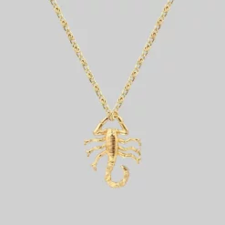 CLASSICS Necklaces & Chains NOXIOUS. Scorpion Charm Necklace - Gold
