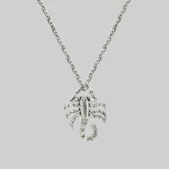 CLASSICS NOXIOUS. Scorpion Charm Necklace - Silver