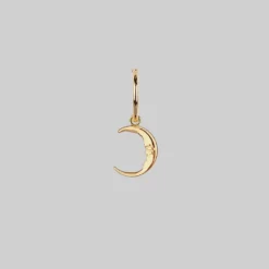 CLASSICS ELIN. Sun & Moon Hoop Earrings - Gold