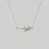 CLASSICS AMOR. Rose Stem Necklace - Silver