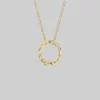 AW21 Necklaces & Chains DEVISE. Double Headed Snake Twist Necklace - Gold