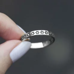 CLASSICS COUNTING STARS. Cubic Zirconia Silver Star Ring Rings