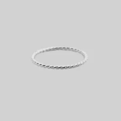 CLASSICS Rings Sterling Silver Twisted Midi Ring