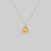 End Of Line Necklaces & Chains SUNDANCE. Sun & Moon Medallion Necklace - Gold