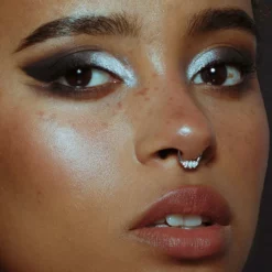 CLASSICS THIEF OF JOY. Opal Silver Clicker Ring - Septum