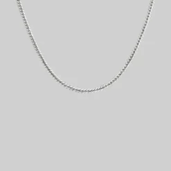 CLASSICS Necklaces & Chains Medium Snake Chain Collar - Silver