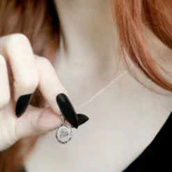 CLASSICS TILL DEATH. Promise Medallion Pendant Necklace