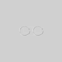 CLASSICS Tiny Silver Hoops - 10mm Earrings