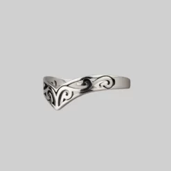 CLASSICS Rings TRIBE. Silver Chevron Ring