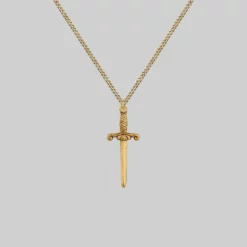 CLASSICS Necklaces & Chains TRUST. Dagger Necklace - Gold