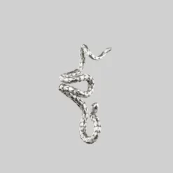CLASSICS MINERVA. Snake Ear Wrap Cuff - Silver