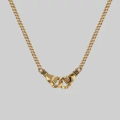 CLASSICS Necklaces & Chains UNITY. Linking Hands Necklace - Gold
