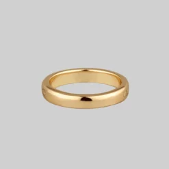 CLASSICS United Hearts Death Only Parts Posie Ring - Gold Rings
